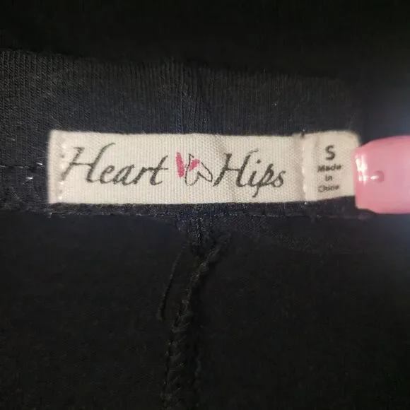 HEART & HIPS Black Strapless Tube Bodycon Dress Womens Size Small - Picture 4 of 6